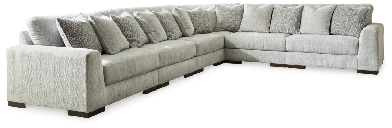 Regent Park Gray Modular Sectional