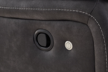 Modern Faux Leather 2-Piece Sectional