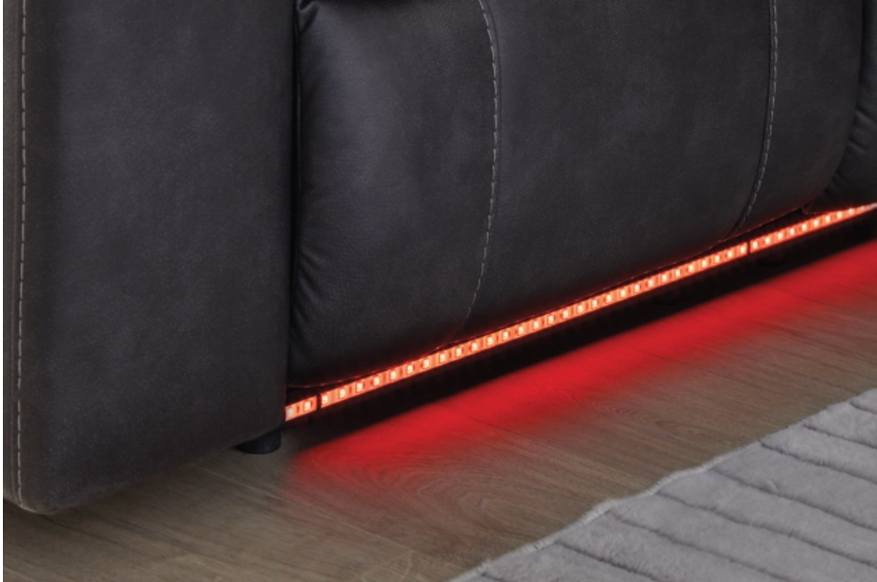 Sultan Meadow - Carbon - 2-Piece Reclining Sectional