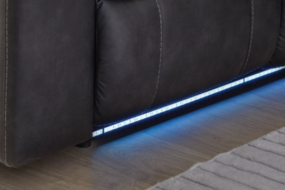 Sultan Meadow - Carbon - 2-Piece Reclining Sectional