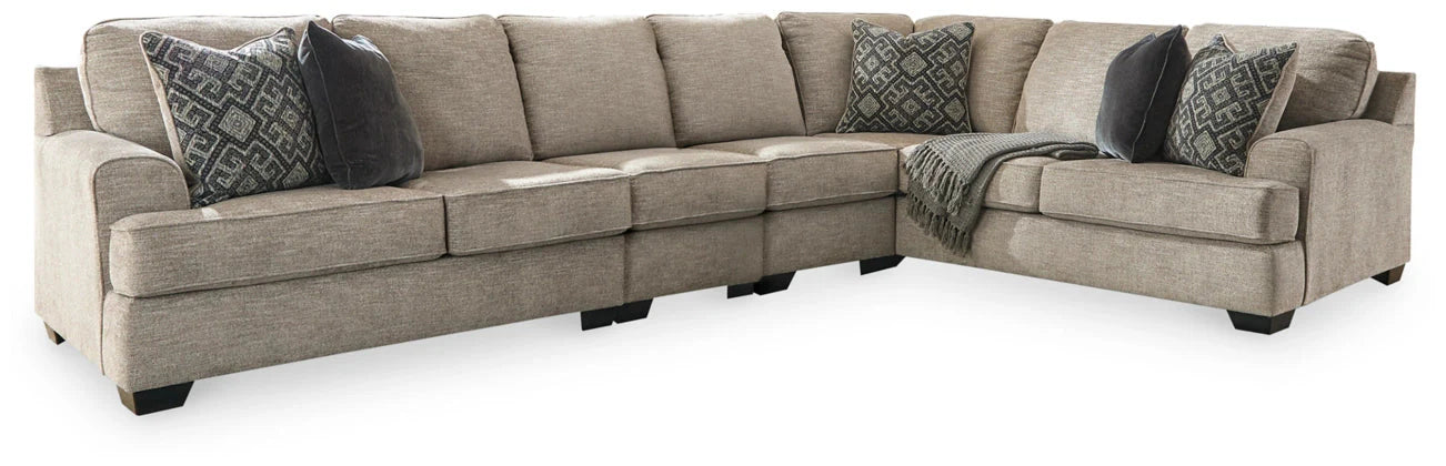 Casual Fabric Sectional