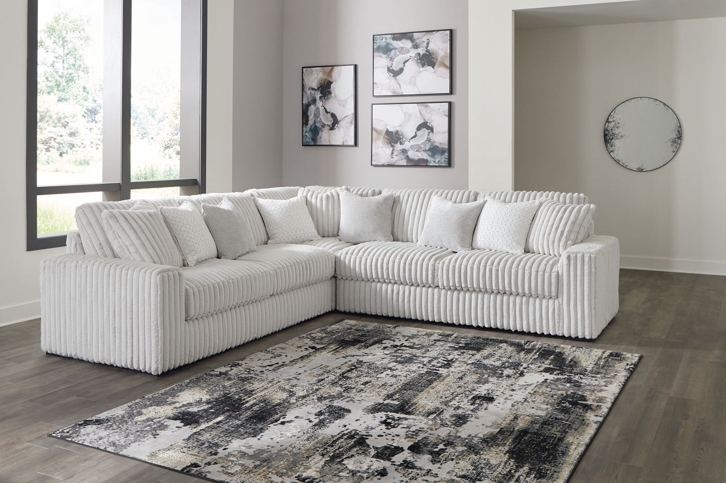 Modern Fabric Sectional