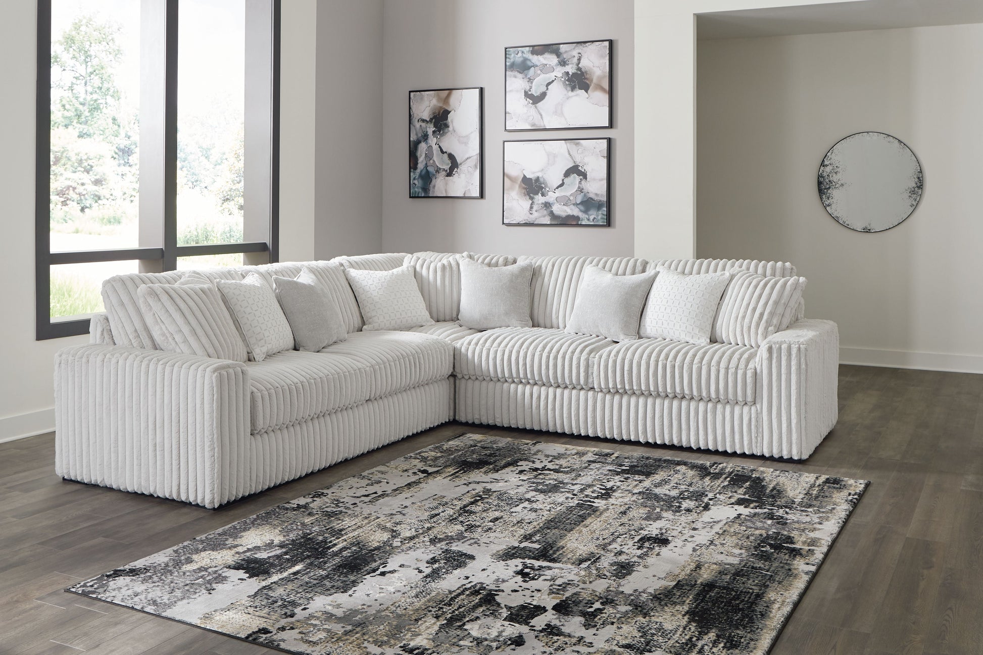 Modern Fabric Sectional