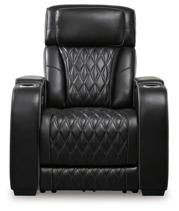 Modern Leather Match Chair