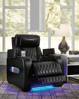 Modern Leather Match Chair