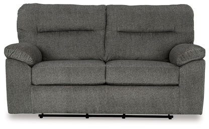 Bindura - Glider Loveseat - Mineral