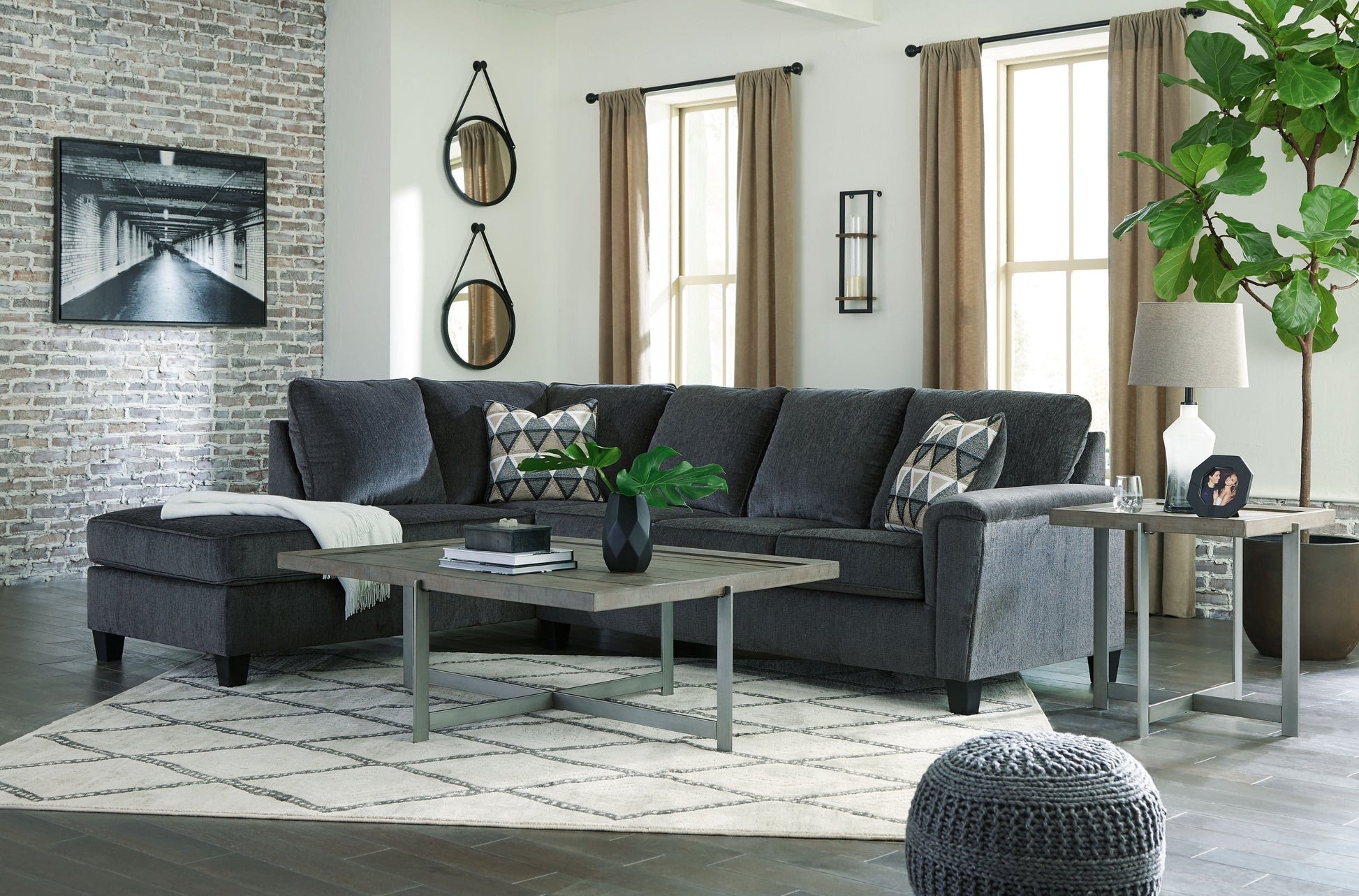 Modern Fabric Sectional
