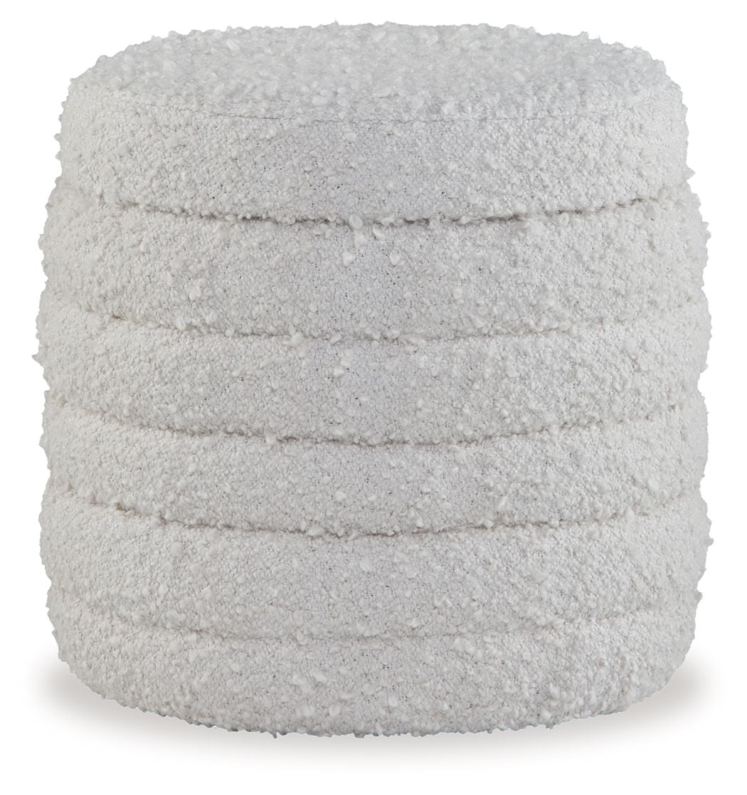 Duntler Ivory - Storage Ottoman