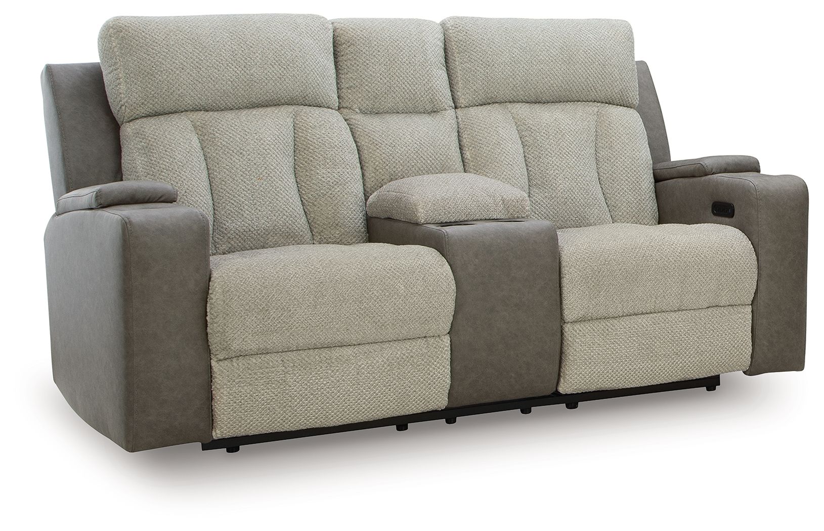 Modern Fabric Loveseat