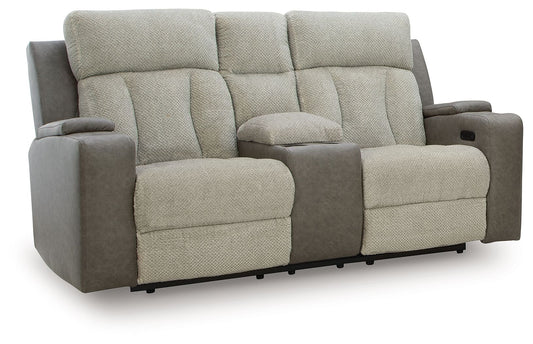 Modern Fabric Loveseat