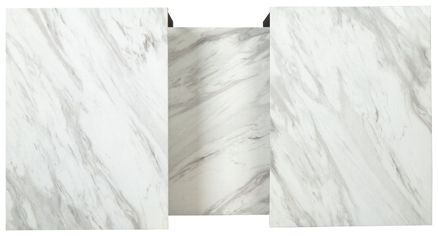 Donnesta Gray / Black - Occasional Table Set (Set of 3)