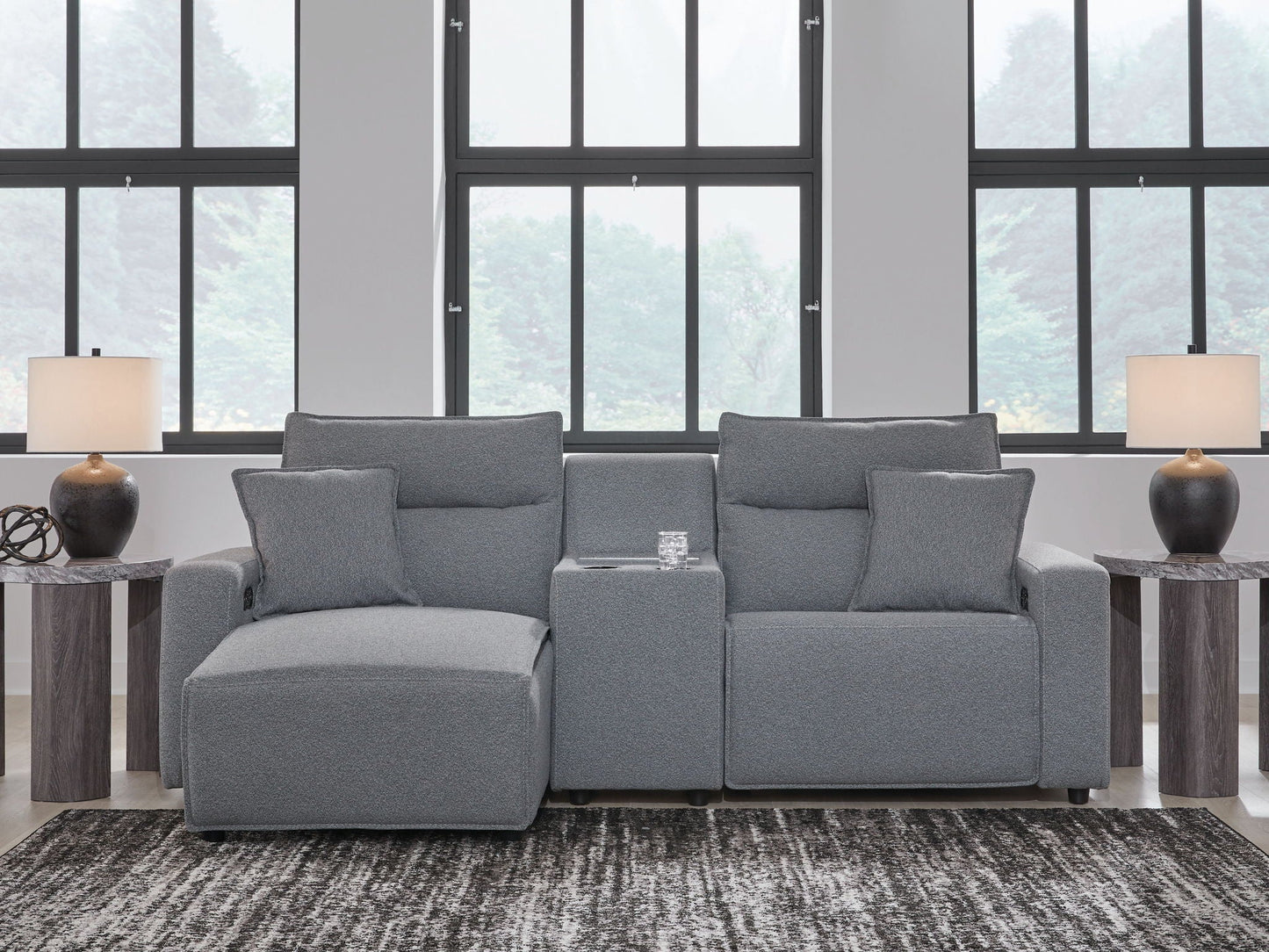 Modern Fabric Sectional