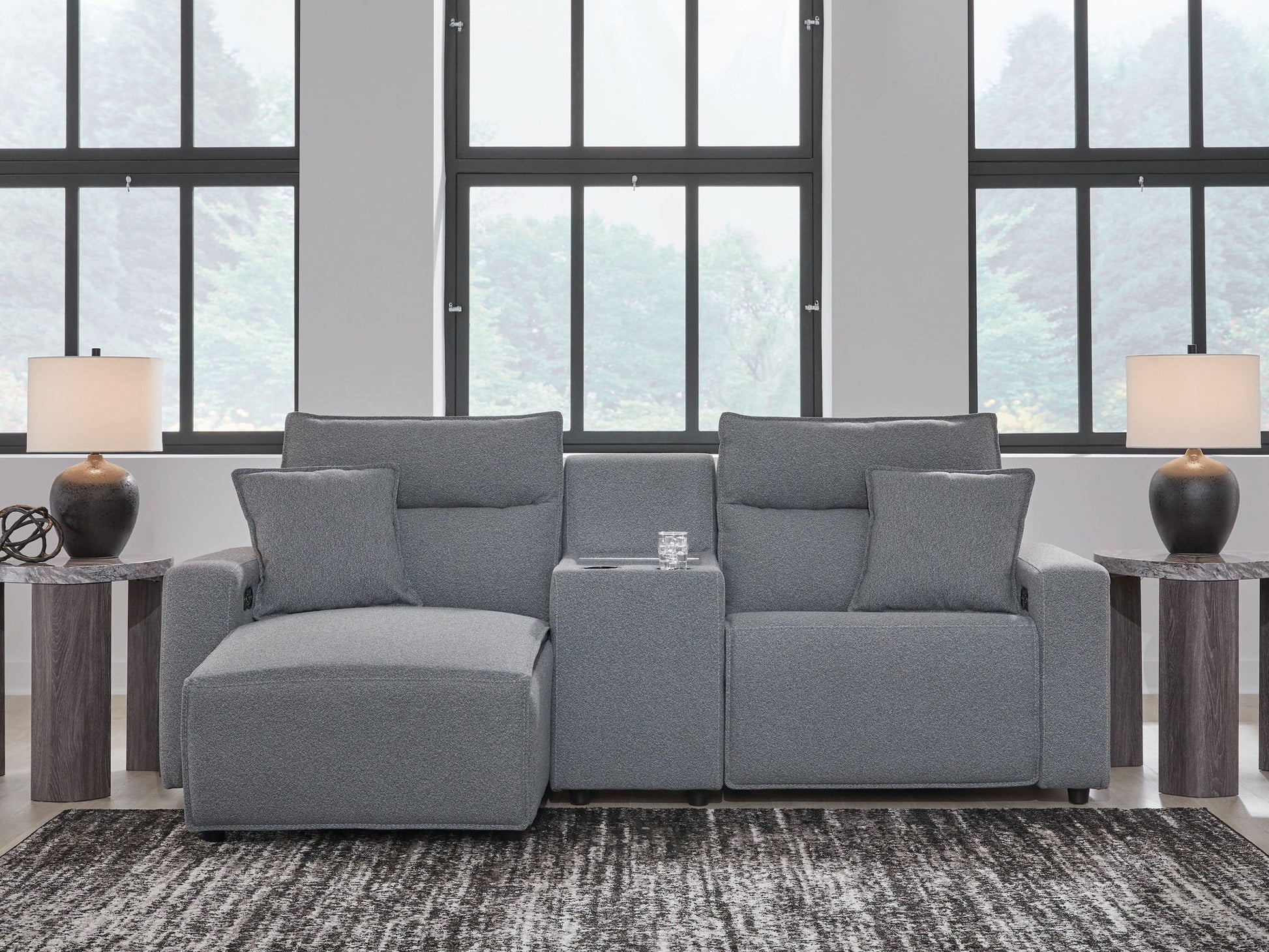 Modern Fabric Sectional