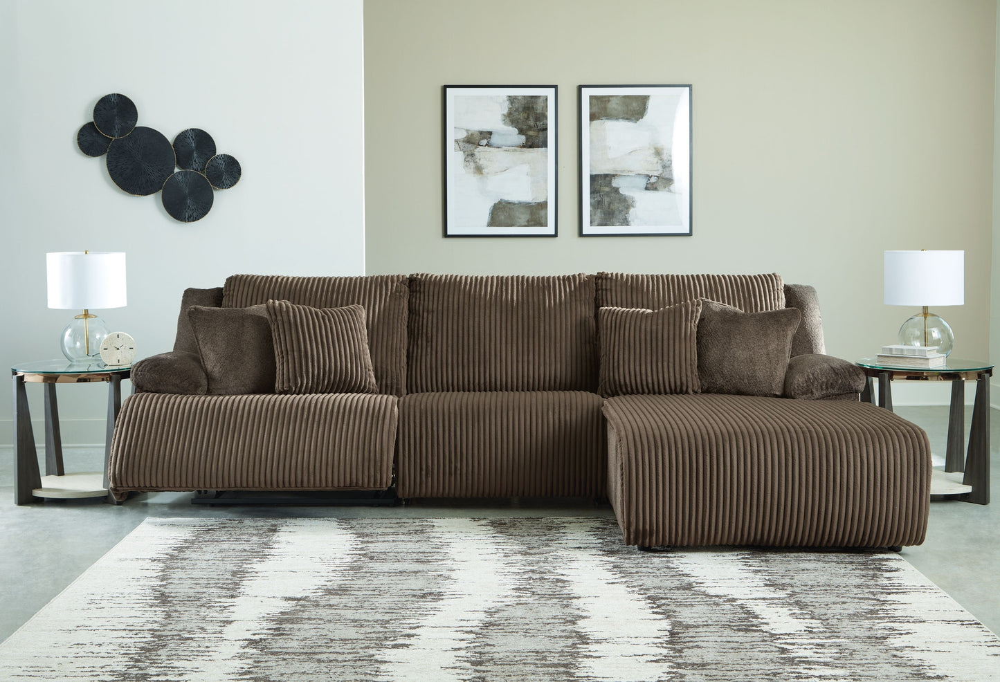 Top Tier Reclining Sectional