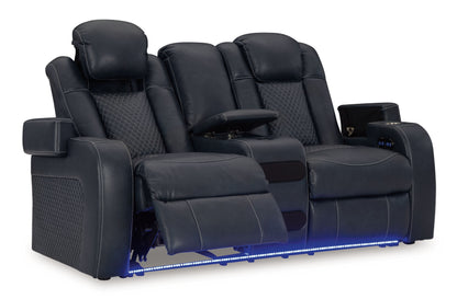 Shadow Storage Reclining Loveseat - view 7