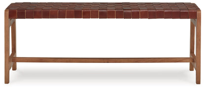 Lemmund - Accent Bench - Natural / Brown