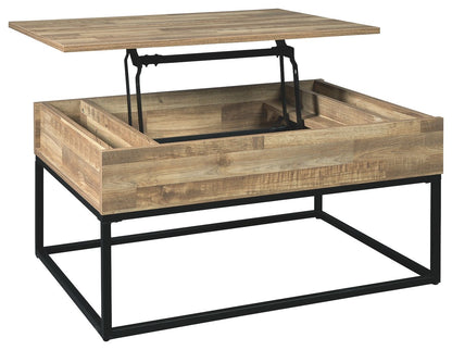 Gerdanet Natural - Lift Top Cocktail Table
