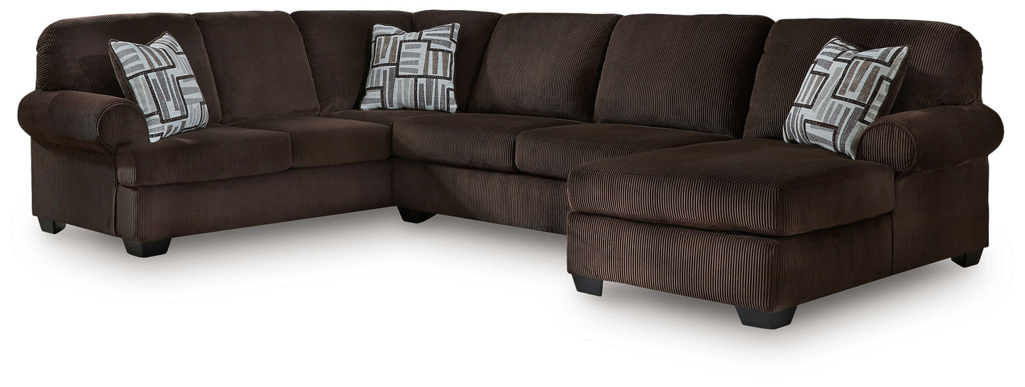 Kimlee Chocolate Sectional