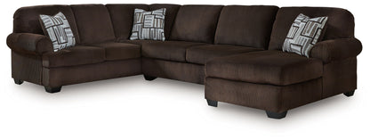 Kimlee Chocolate Sectional