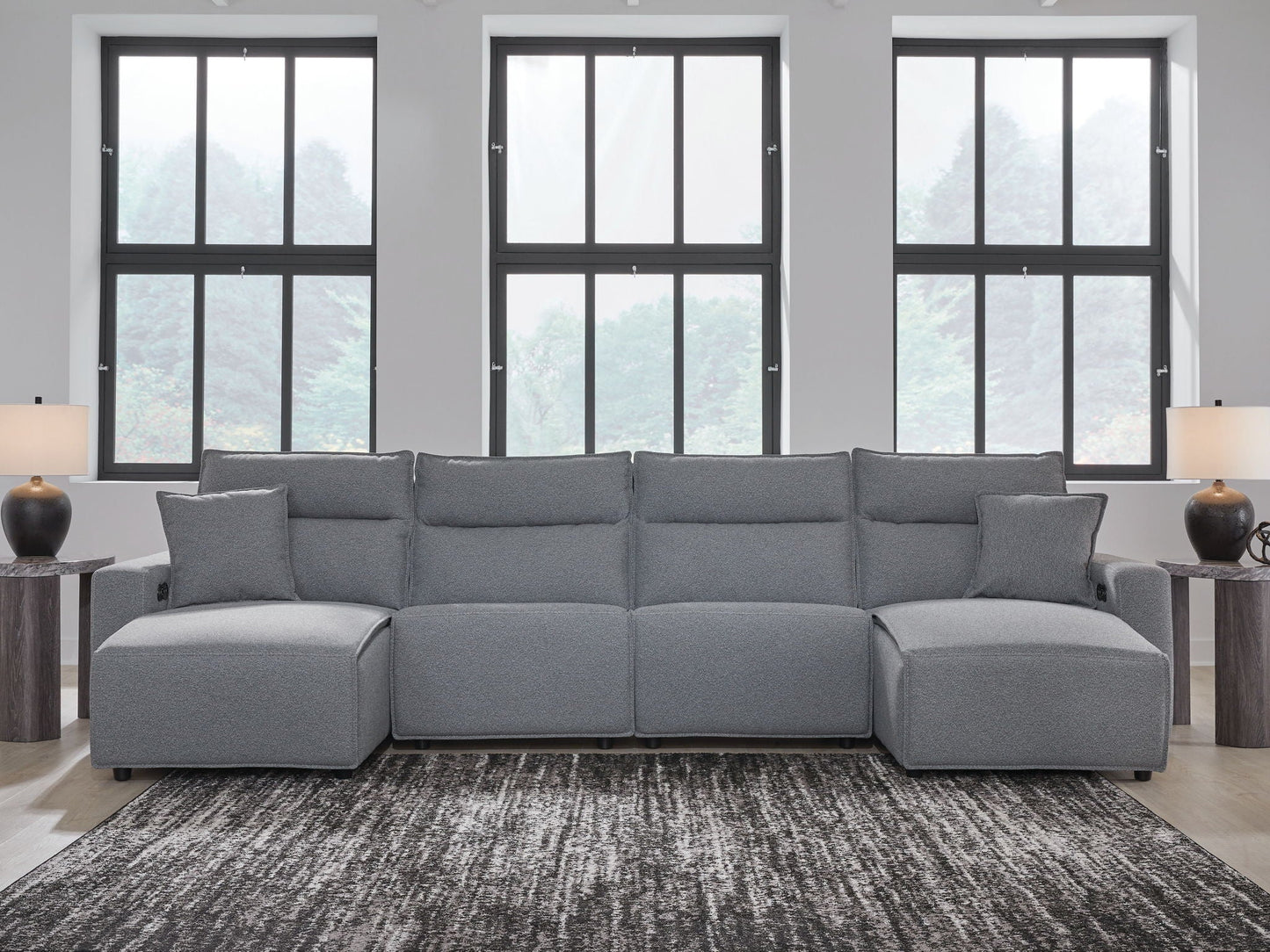 Modern Fabric Sectional