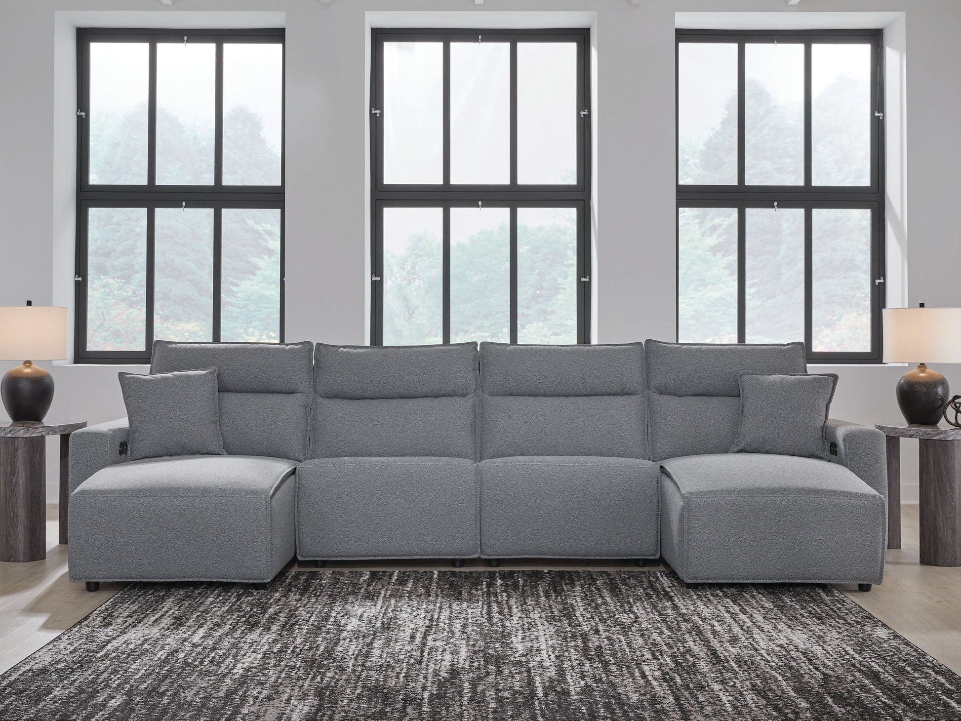 Modern Fabric Sectional