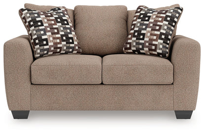 Triston-Peaks - Loveseat - Suede