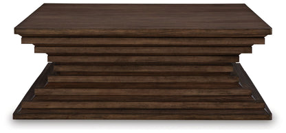 Hannodream - Square Cocktail Table - Warm Brown