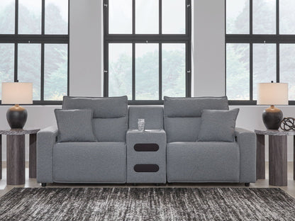 Modmax II - Reclining Sectional - Salt And Pepper