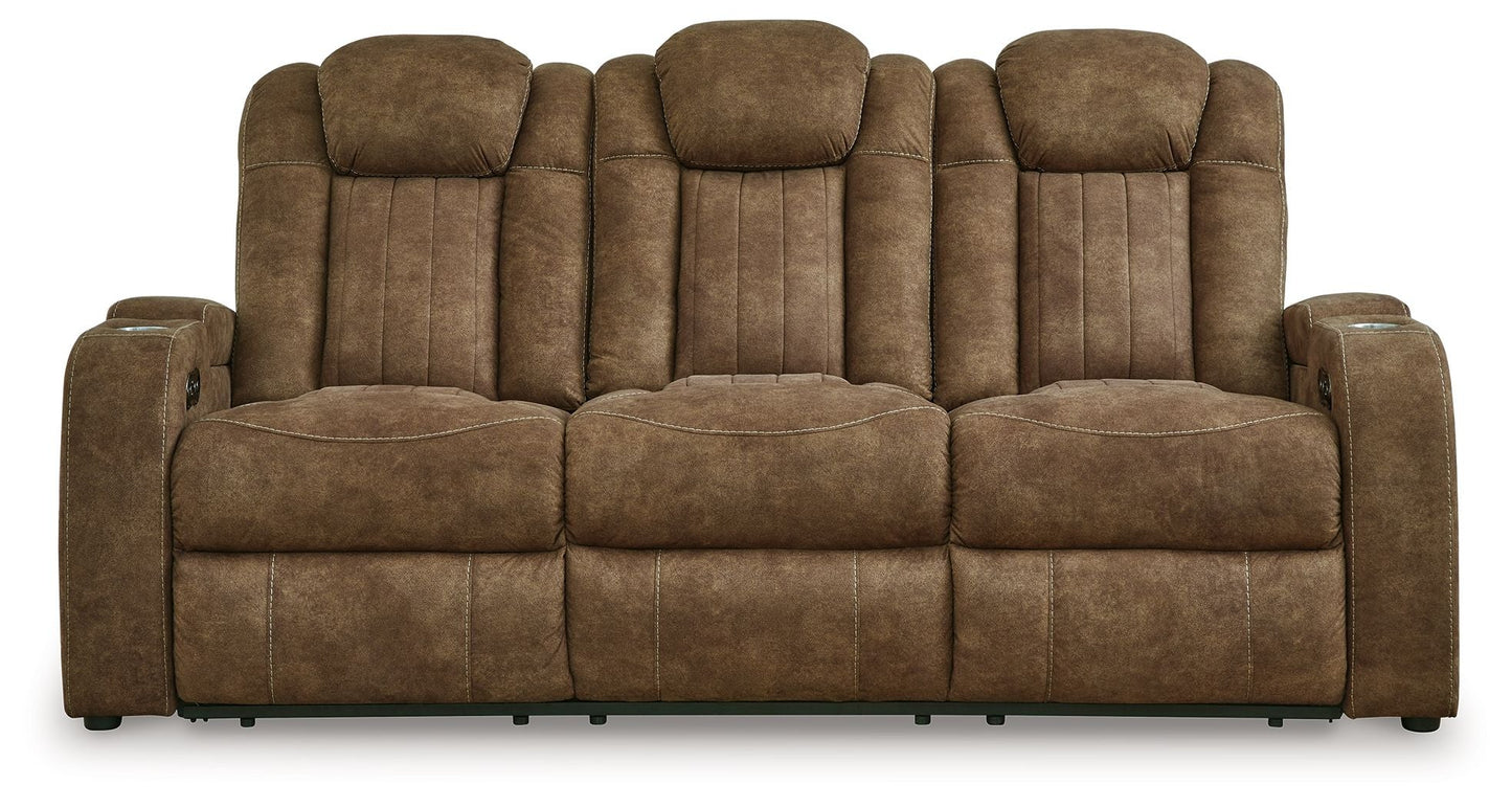 Wolfridge - Brindle - Power Reclining Sofa